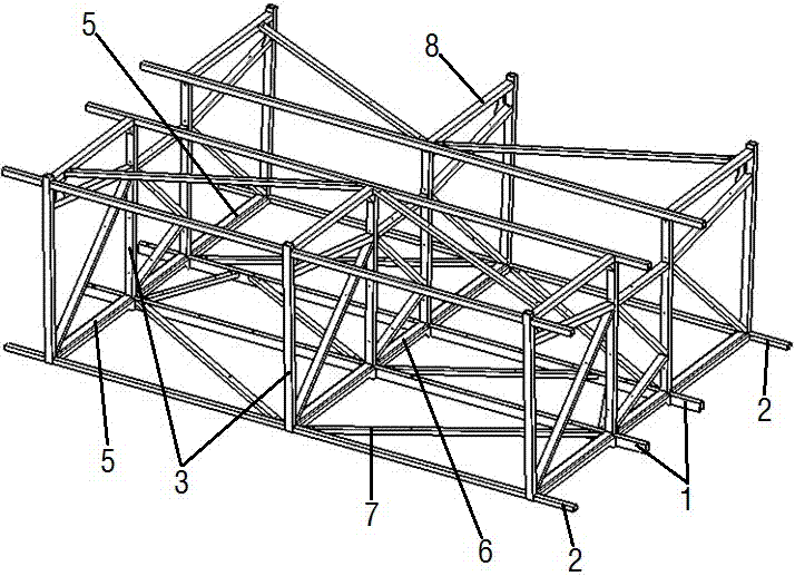 一种行李舱骨架结构及使用该结构的车身骨架和汽车的制造方法与工艺