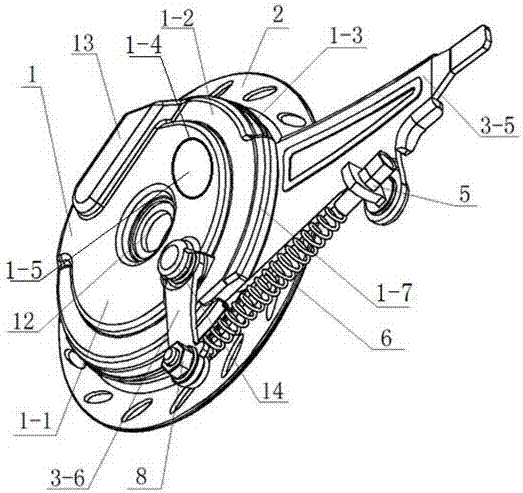 一種公共自行車用隨動閘的制造方法與工藝