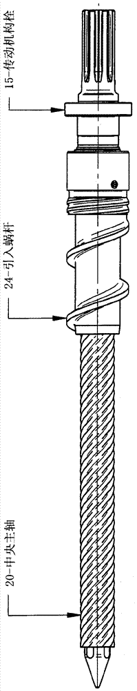 带有中央的螺纹联结的行星辊子挤出机的制造方法与工艺