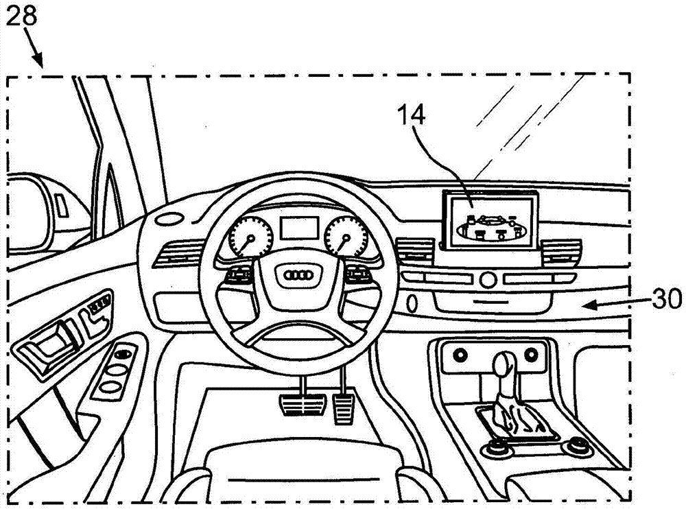 用于運行汽車的觸敏的顯示裝置的方法和系統(tǒng)與流程