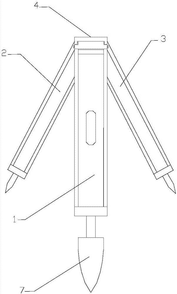 一种测量三脚架的制造方法与工艺