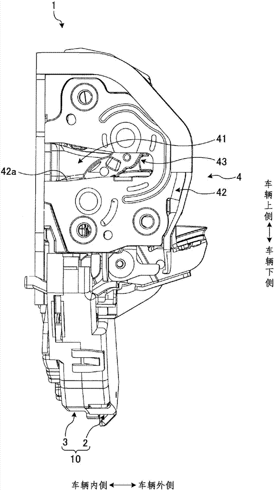 車輛用門鎖裝置的制造方法