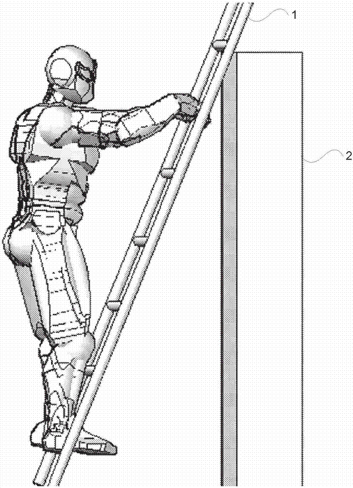 一种可使攀登者在使用中采用更合适攀登姿态的垂直方向梯子装置的制造方法