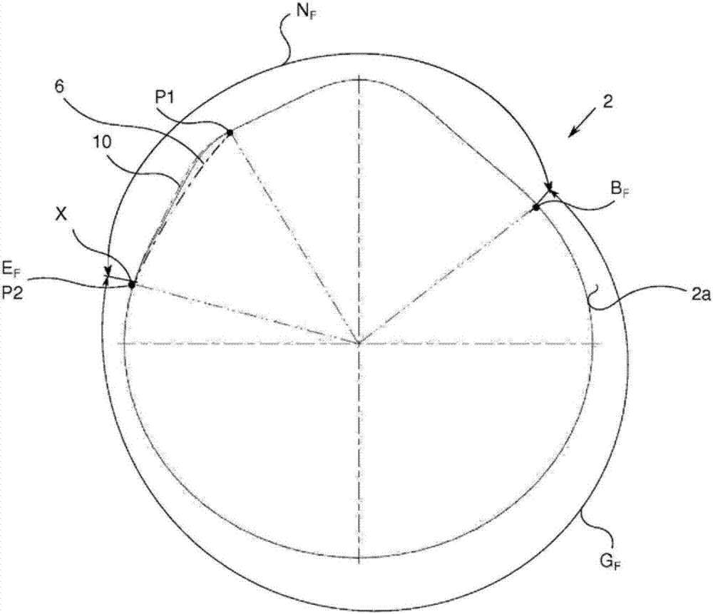 凸轮轴和用于产生凸轮轴的凸轮组的凸轮形状的方法与流程