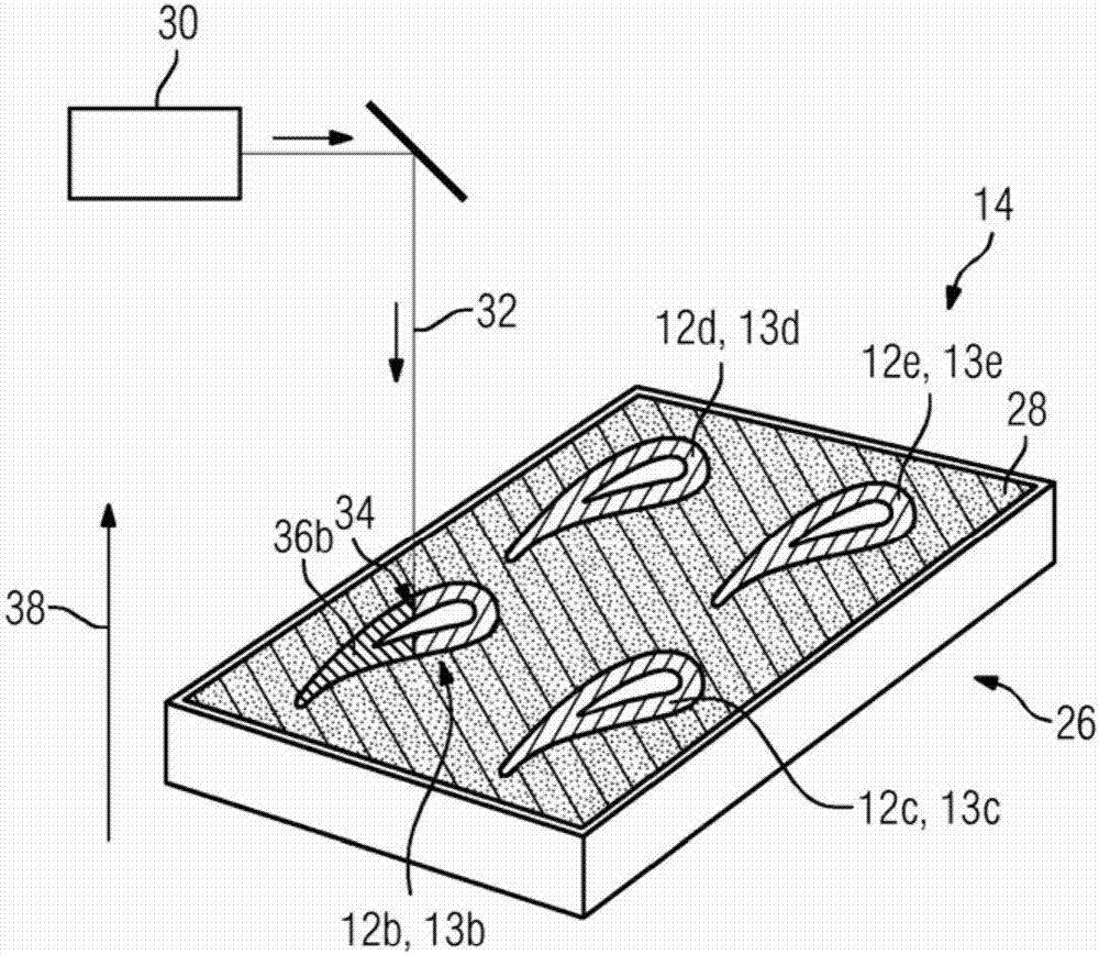 用于连接在增材制造工艺中由原材料制成的工件的方法与流程