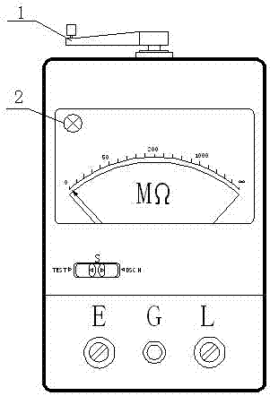 一种可放电式绝缘电阻表的制造方法与工艺