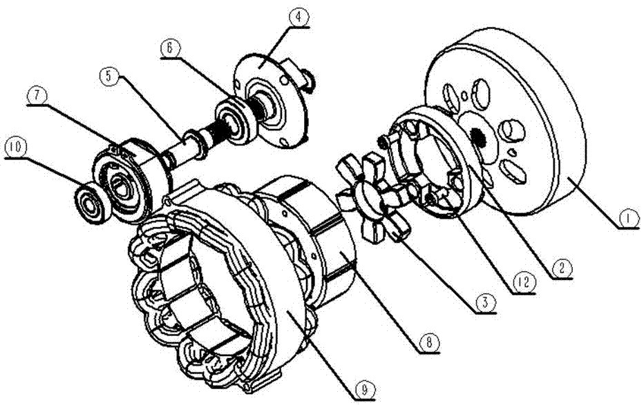 一種發(fā)動(dòng)機(jī)與電動(dòng)機(jī)聯(lián)動(dòng)分離傳動(dòng)系統(tǒng)的制造方法與工藝