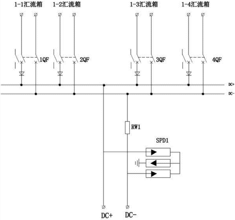 光伏发电直流配电柜的开关接线结构的制造方法与工艺
