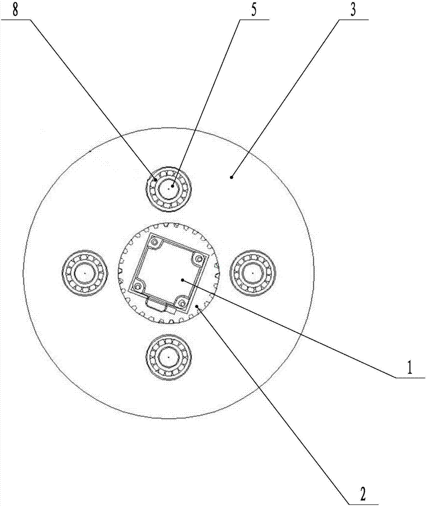 一種單電機(jī)驅(qū)動多抓手的機(jī)構(gòu)的制造方法與工藝