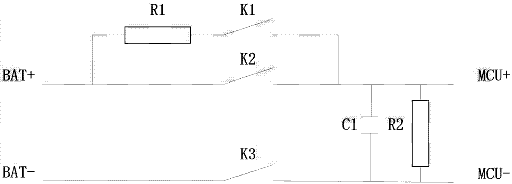 電動汽車無觸點(diǎn)反饋高壓接觸器粘連故障檢查系統(tǒng)和控制檢查方法與流程