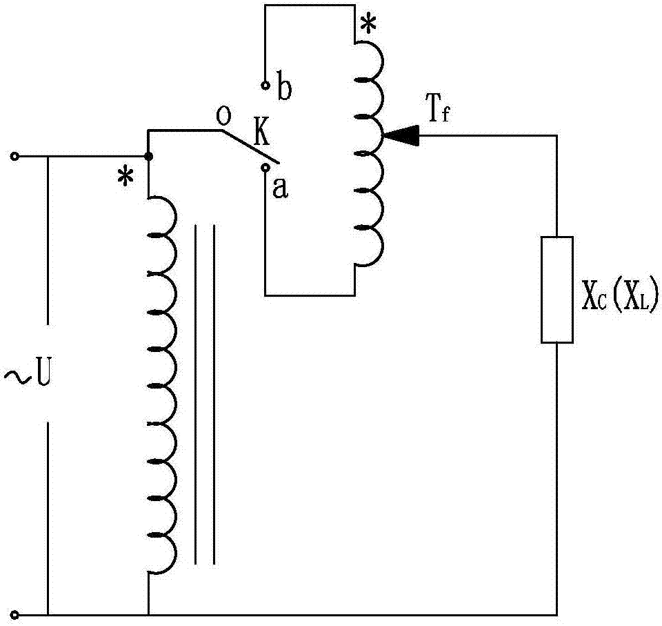 自耦变压器调节无功容量的补偿装置的制造方法