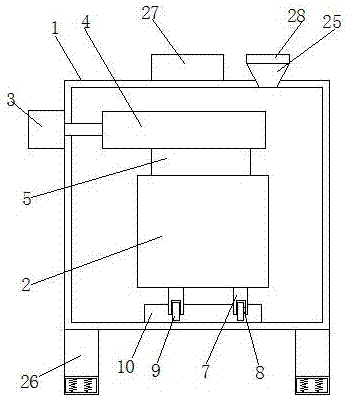 一種PVC助劑原材料生產(chǎn)用晃動(dòng)式篩選機(jī)的制造方法與工藝