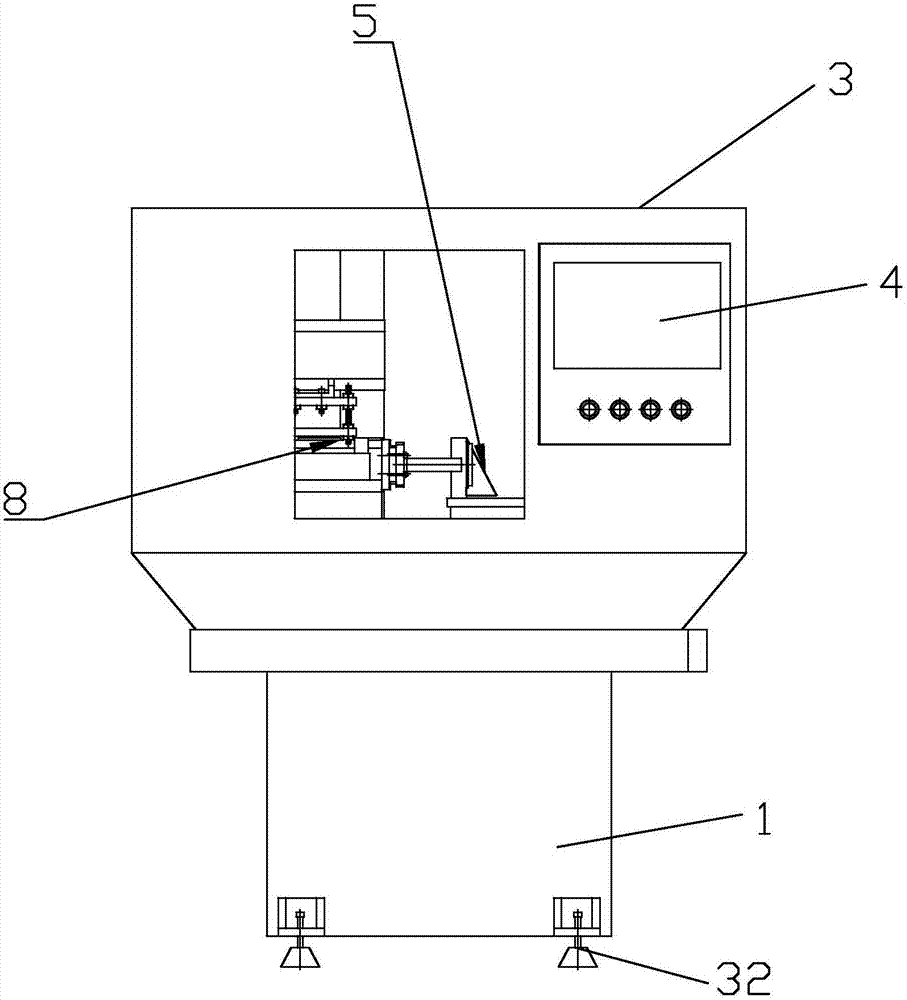 双轴卧式气缸镗孔机的制造方法与工艺
