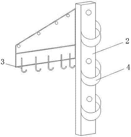一种撑衣杆固定架的制造方法与工艺