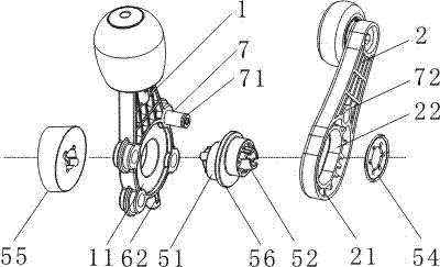 一种夹揉式按摩机构及具备该按摩机构的按摩器的制造方法与工艺