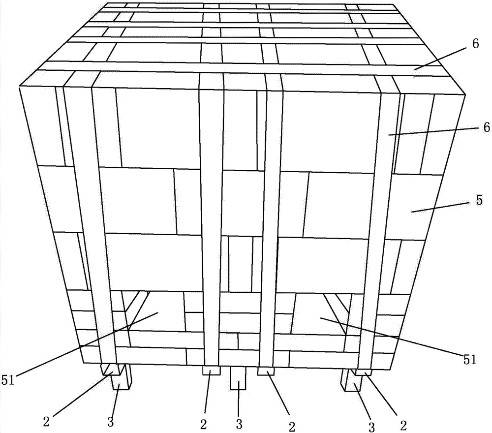 一种适用于透水砖的堆叠托盘及砖堆垛结构的制造方法与工艺
