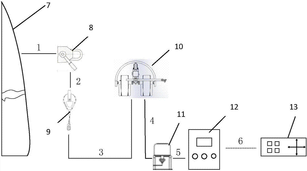 船舶噴漆機(jī)器人工作系統(tǒng)及方法與流程