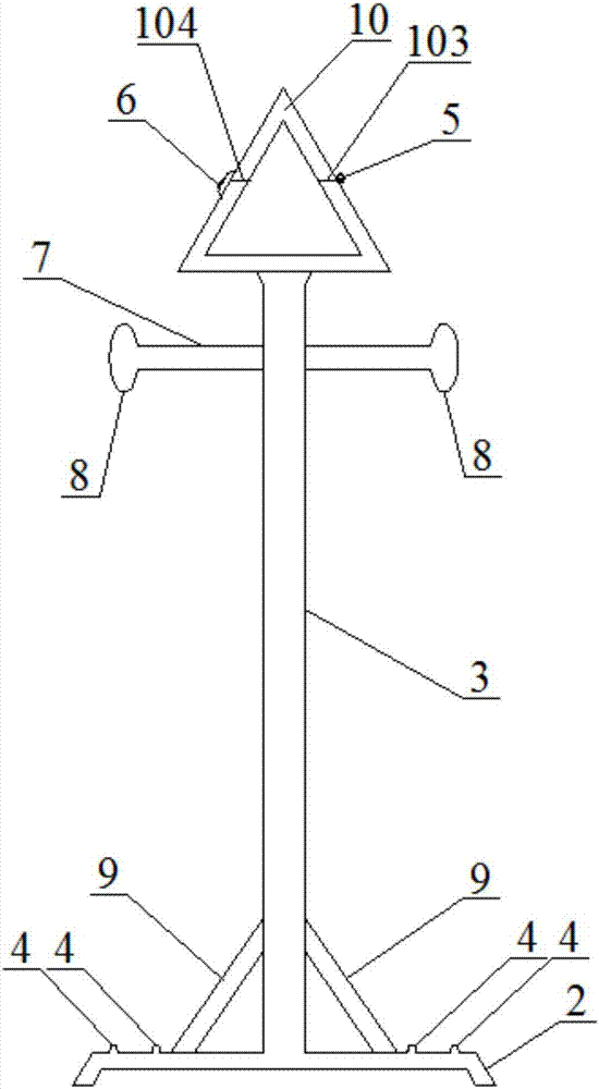 一種筏板基礎(chǔ)降溫管支架的制造方法與工藝