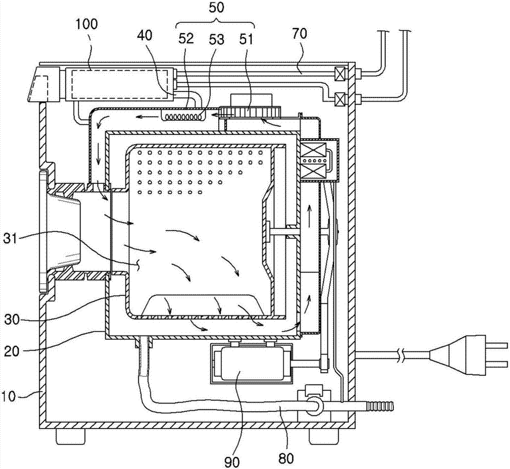 用于洗衣機(jī)的洗滌劑容器和包括該洗滌劑容器的洗衣機(jī)的制造方法與工藝