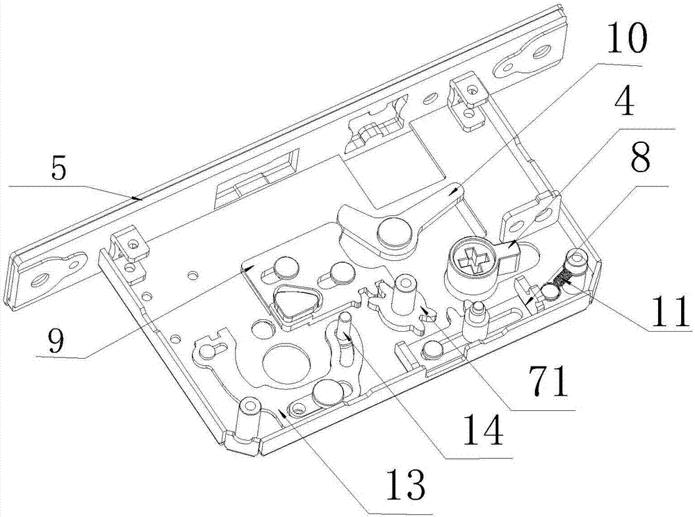 一種帶電機(jī)離合的防盜鎖的制造方法與工藝