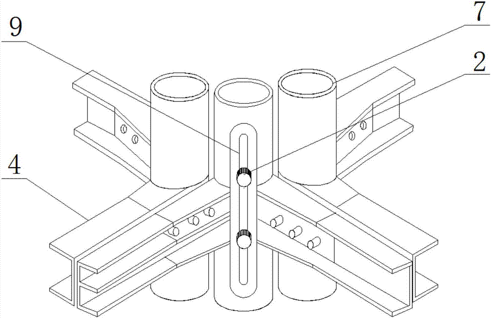 一種建筑體的圓柱形套聯(lián)骨架的制造方法與工藝