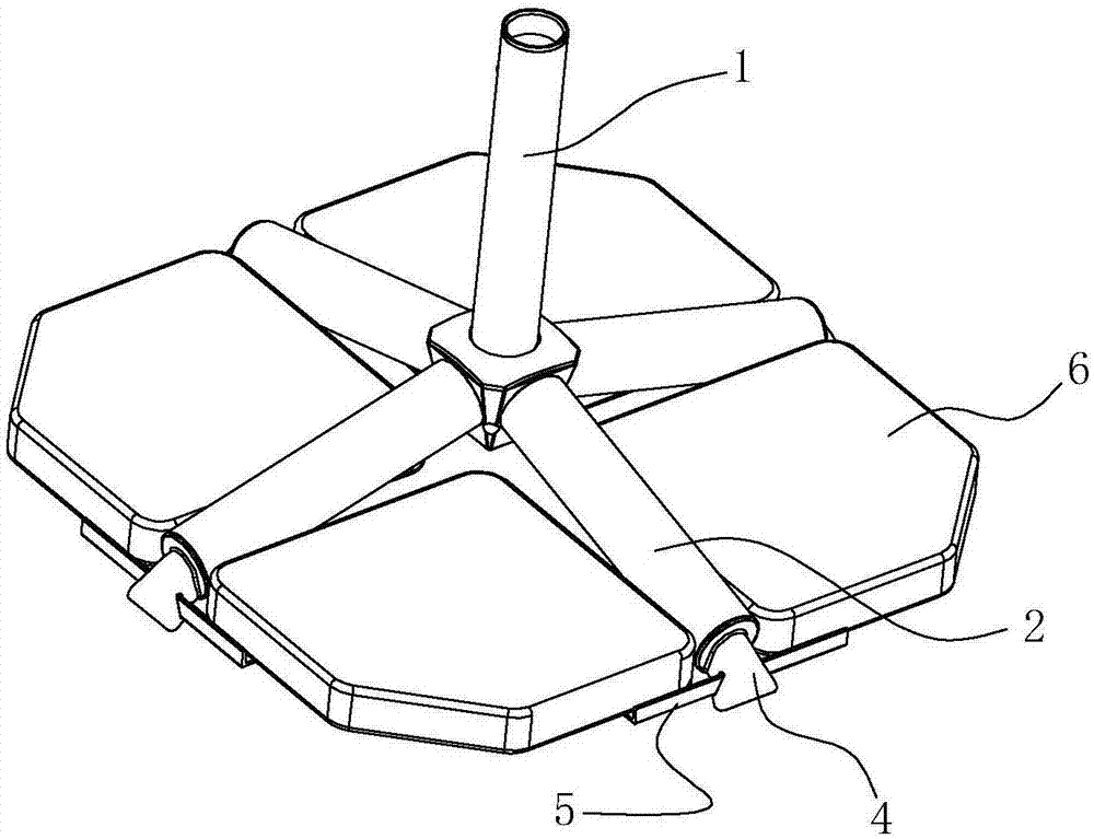 一种可拆卸的伞座的制造方法与工艺