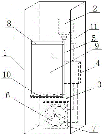 一種電機(jī)驅(qū)動(dòng)式高安全觸屏密碼門(mén)禁鎖的制造方法與工藝