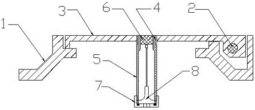 一种垂直固定安装的井盖天线装置的制造方法