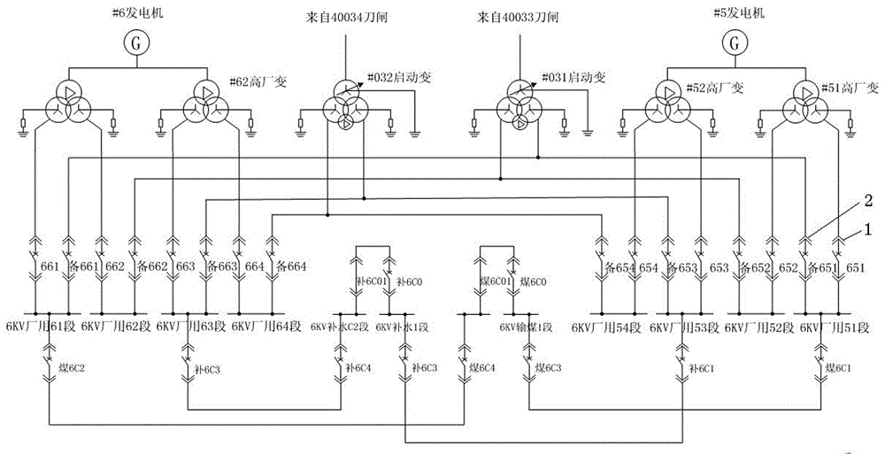 一種百萬機組無高壓備用電源的快速恢復啟動系統的制造方法與工藝