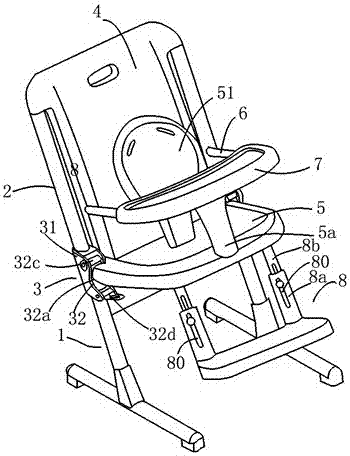 一种塑胶儿童餐椅的制造方法与工艺