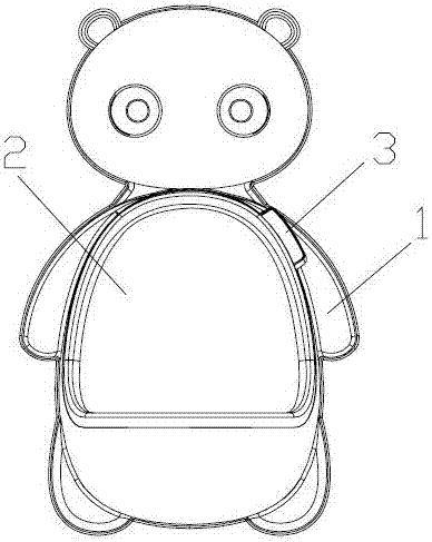 带感应装置的语音男童小便斗的制造方法