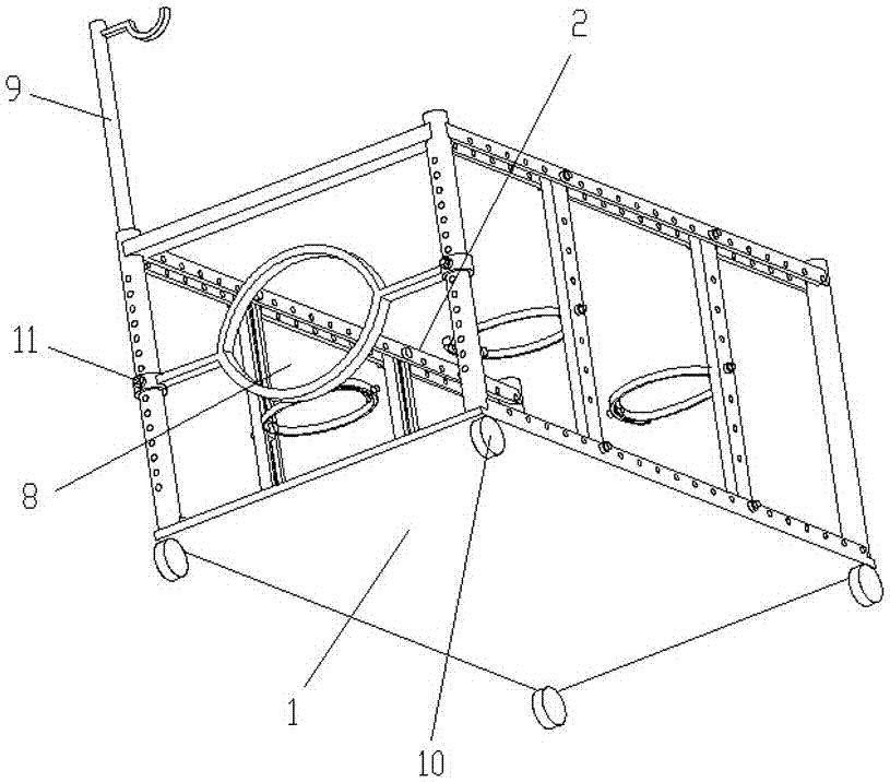 用于母豬的可移動輸液臺的制造方法與工藝
