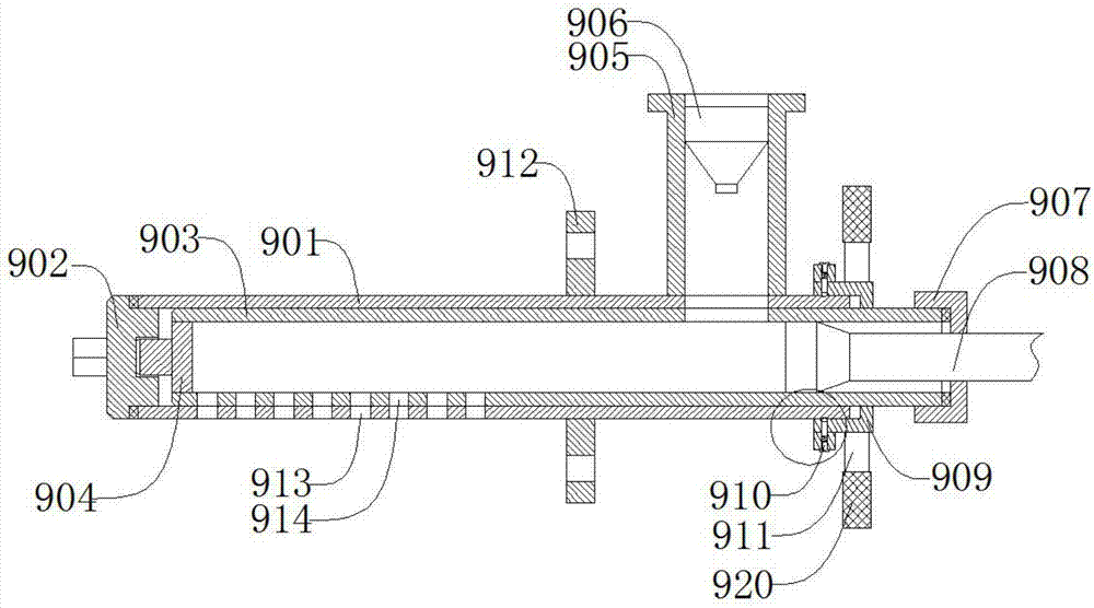 一種均勻噴料式反應釜的制造方法與工藝