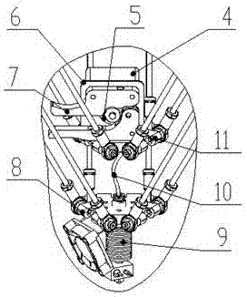 一种自适应性送料装置及3D打印机的制造方法