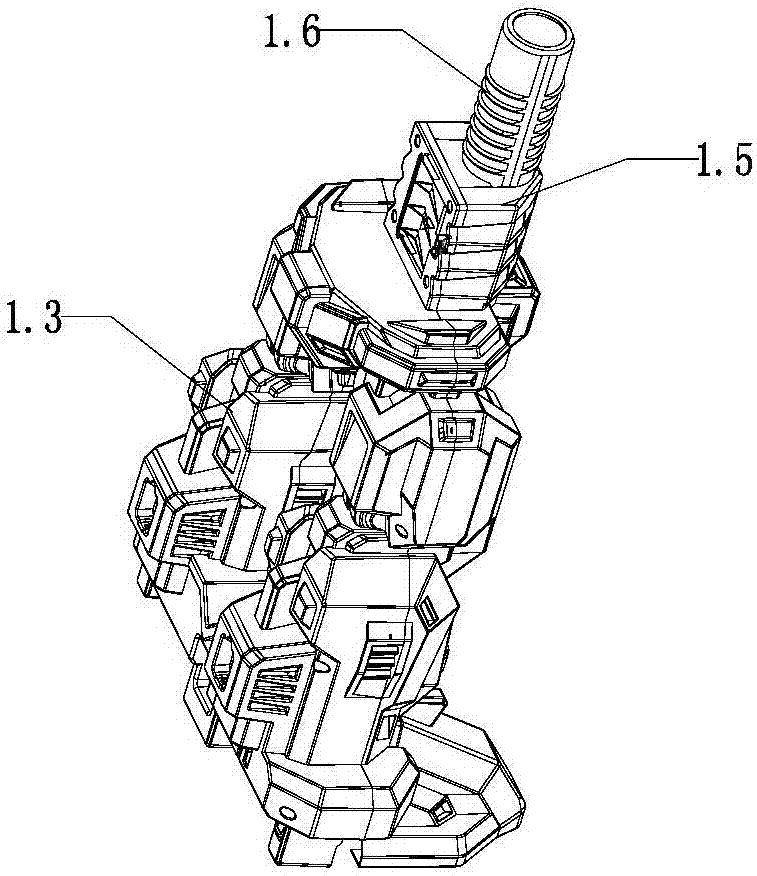 一種多功能機(jī)器人童車燈結(jié)構(gòu)的制造方法與工藝