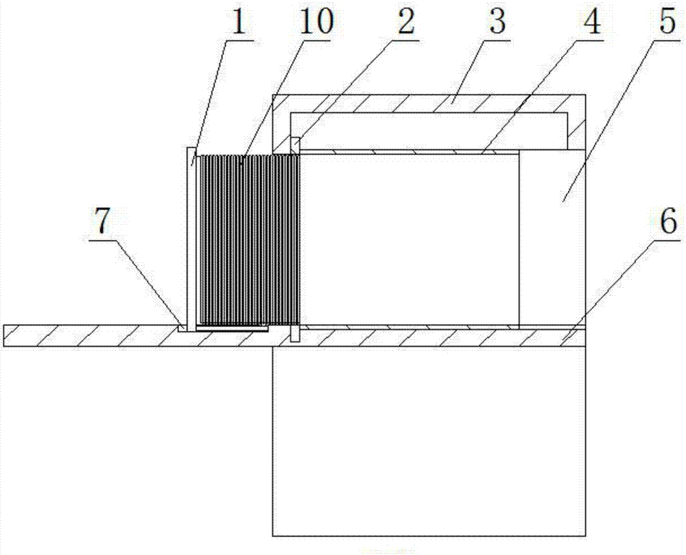 一种排风口位置可移动的侧吸式排风工作台的制造方法与工艺