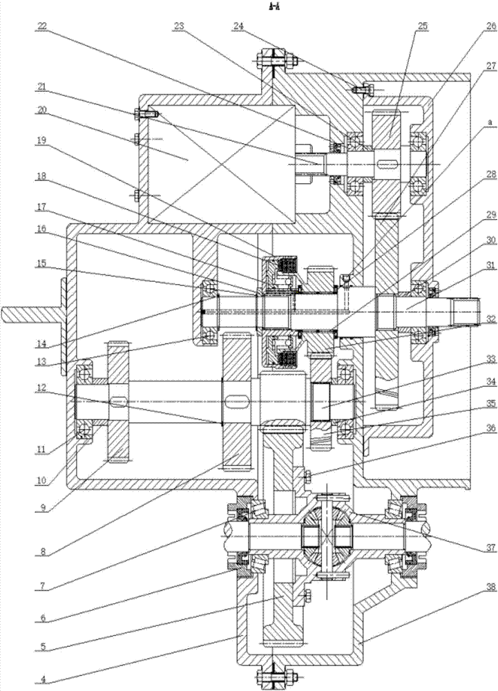 一種采用兩擋濕式離合器的插電式混合動(dòng)力汽車變速器的制造方法與工藝