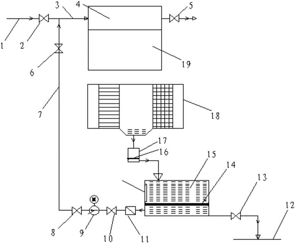 一种电机水冷式冷却器循环降耗节能装置的制造方法