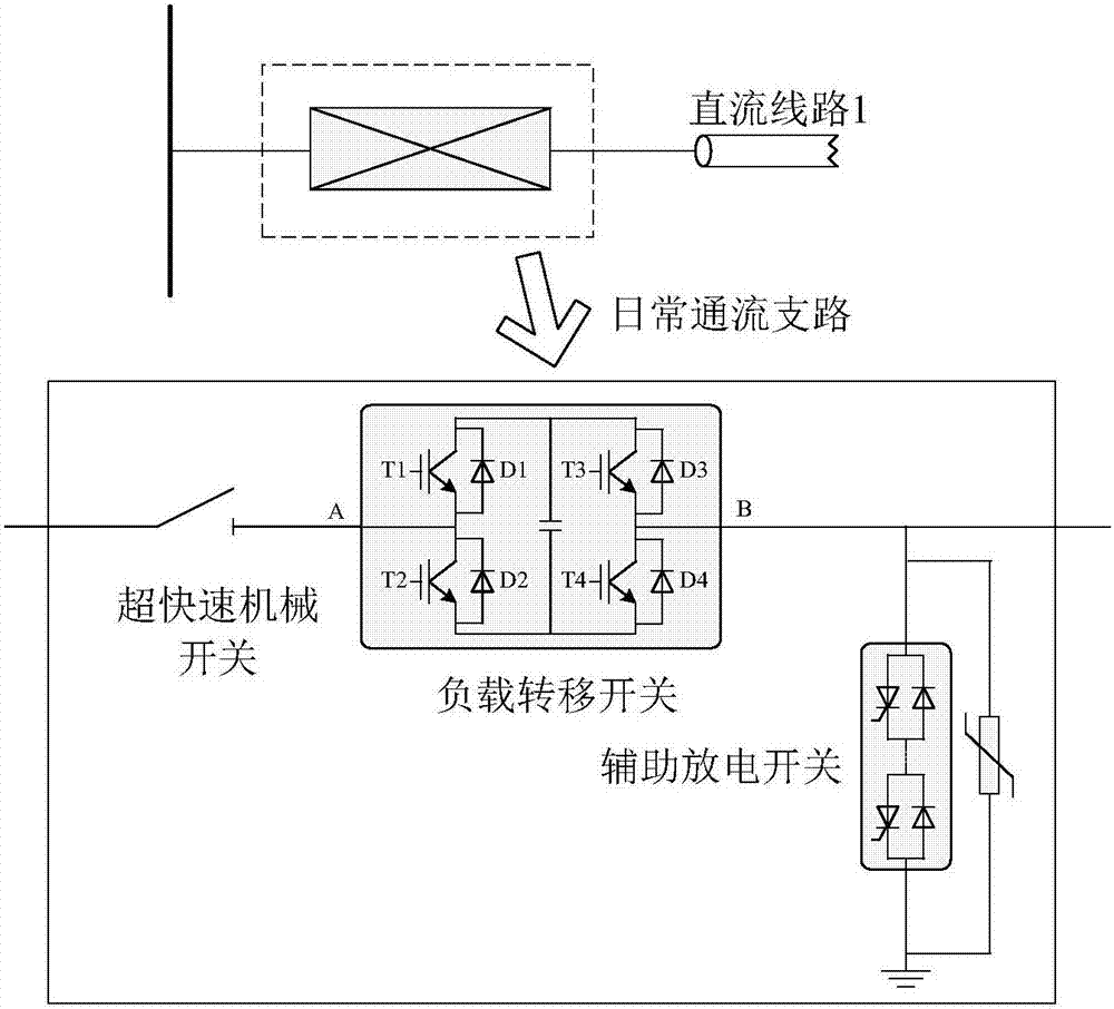 一種具有自供能能力的組合式高壓直流斷路器及其自供能策略的制造方法與工藝