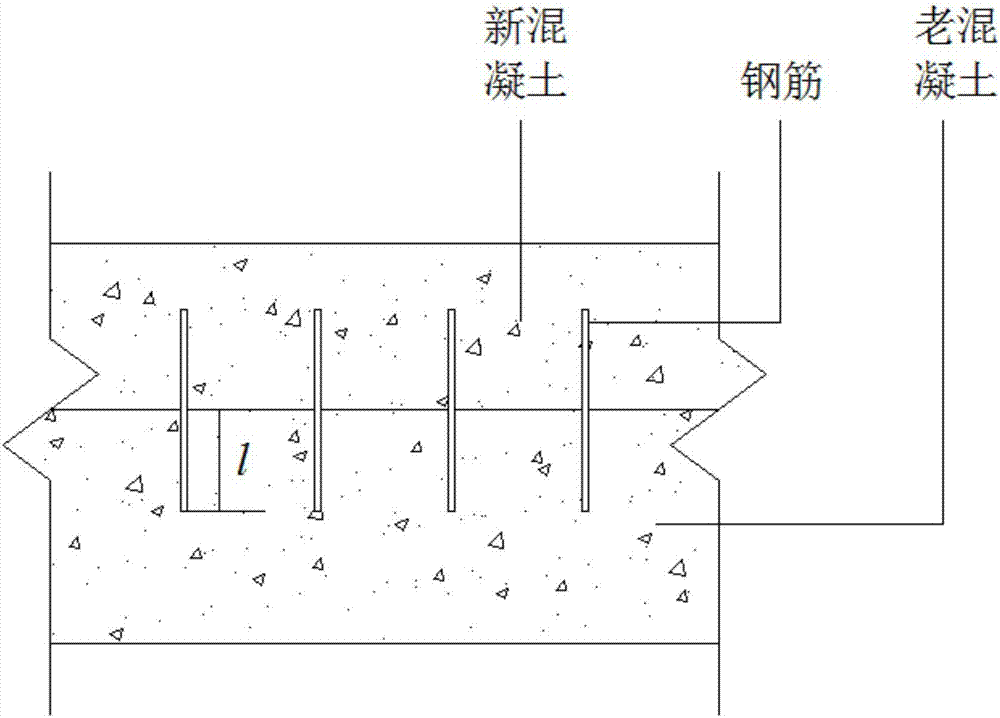 一种新老混凝土界面植筋粘结方法与流程