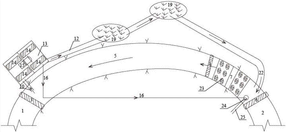 單一河道內(nèi)溢式水環(huán)境治理系統(tǒng)及方法與流程