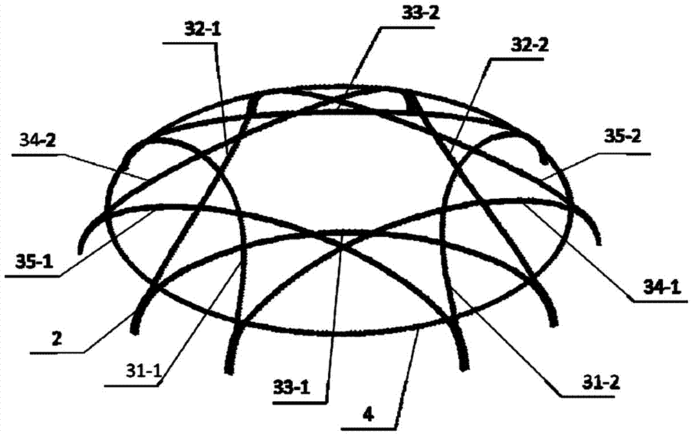 一种异形双曲花图案穹顶结构及其施工方法与流程