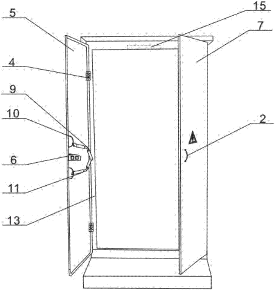 一种变压器防盗箱门的制造方法与工艺