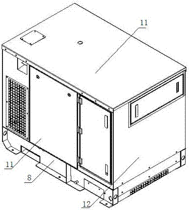 輕量化靜音型柴油發(fā)電機組的制造方法與工藝