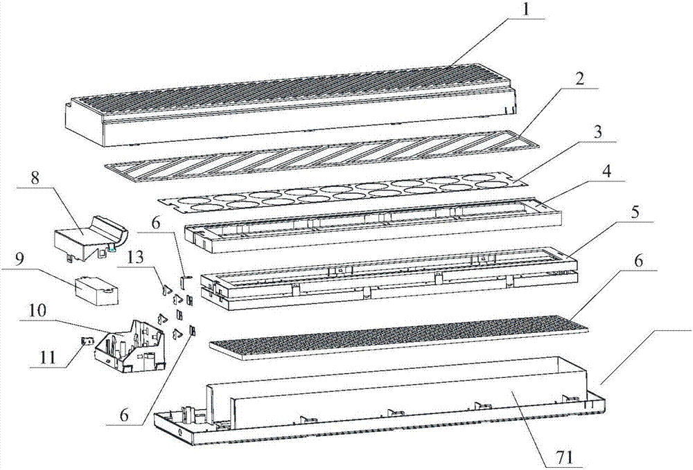 一種放置在家用空調室內機進風口的空氣凈化器的制造方法與工藝