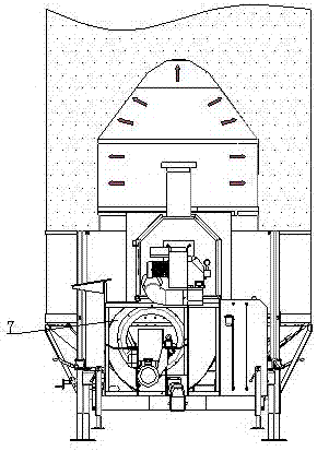 一種移動(dòng)式糧食烘干機(jī)熱循環(huán)系統(tǒng)及其控制方法與流程