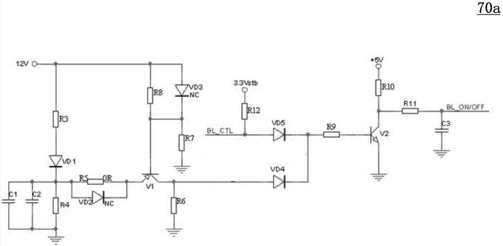 顯示裝置及其液晶屏背光時(shí)序控制電路的制造方法