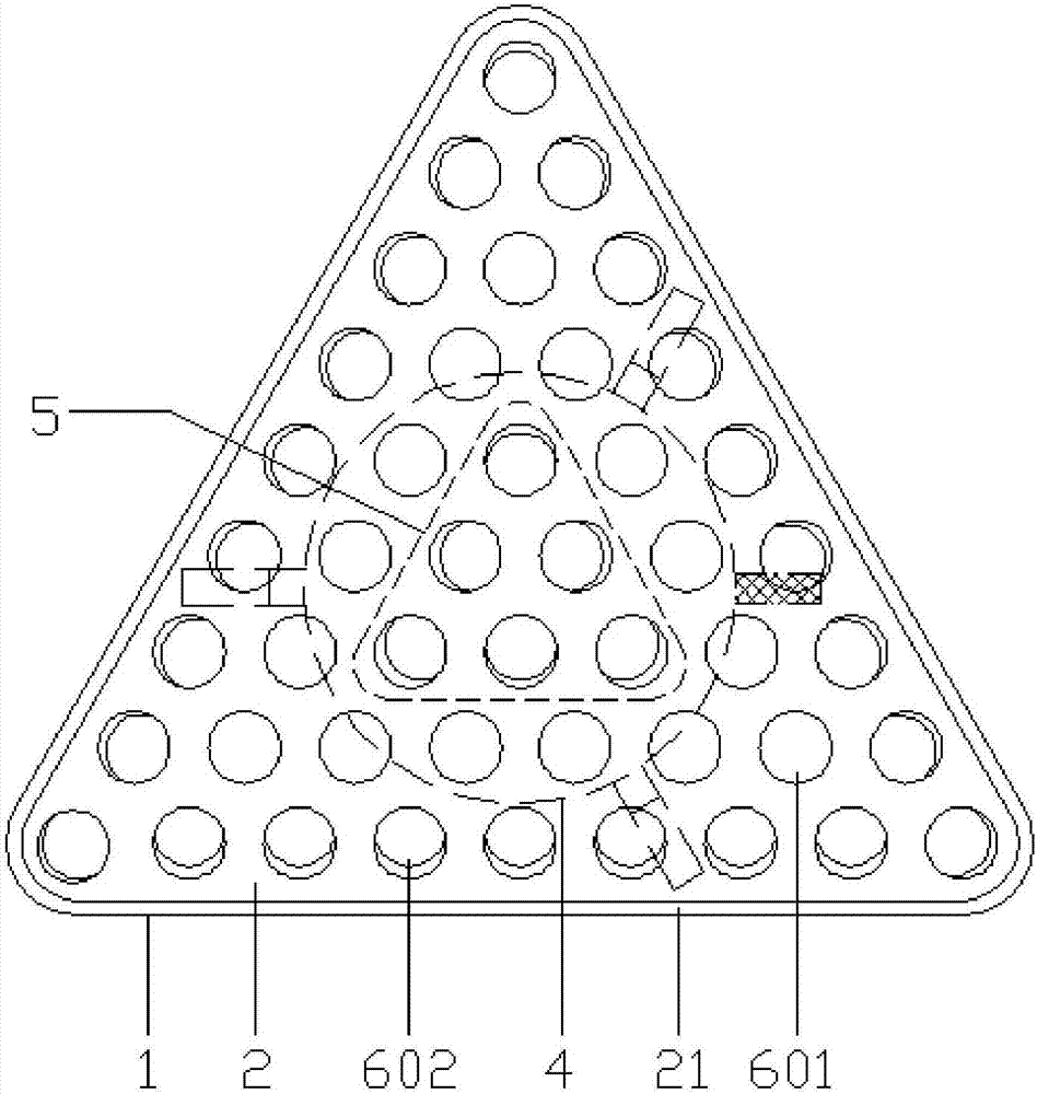 一種可升空階梯傾斜圖文煙花點(diǎn)陣結(jié)構(gòu)體的制造方法與工藝