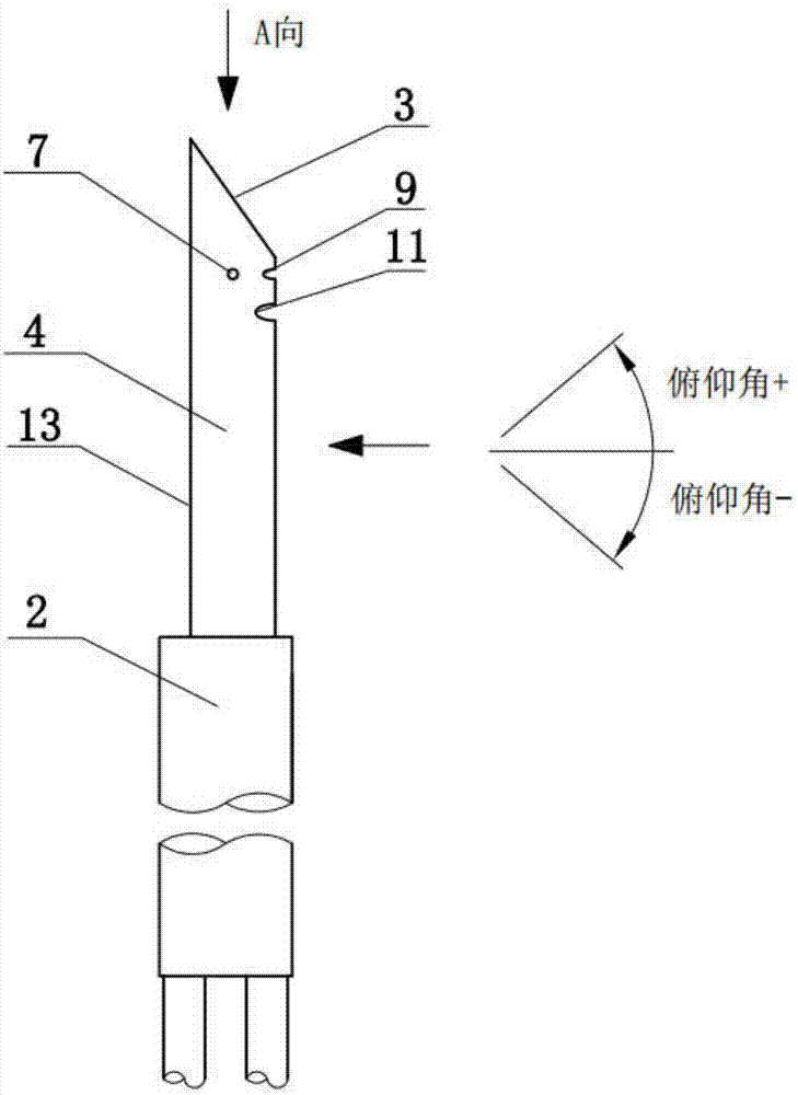 一種測(cè)量超音速三維流場(chǎng)的穩(wěn)態(tài)溫度壓力組合探針的制造方法與工藝