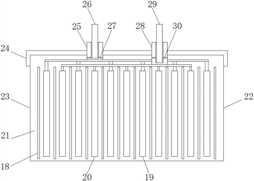 一種園林電動工具用蓄電池及其電解液自動加注裝置的制造方法